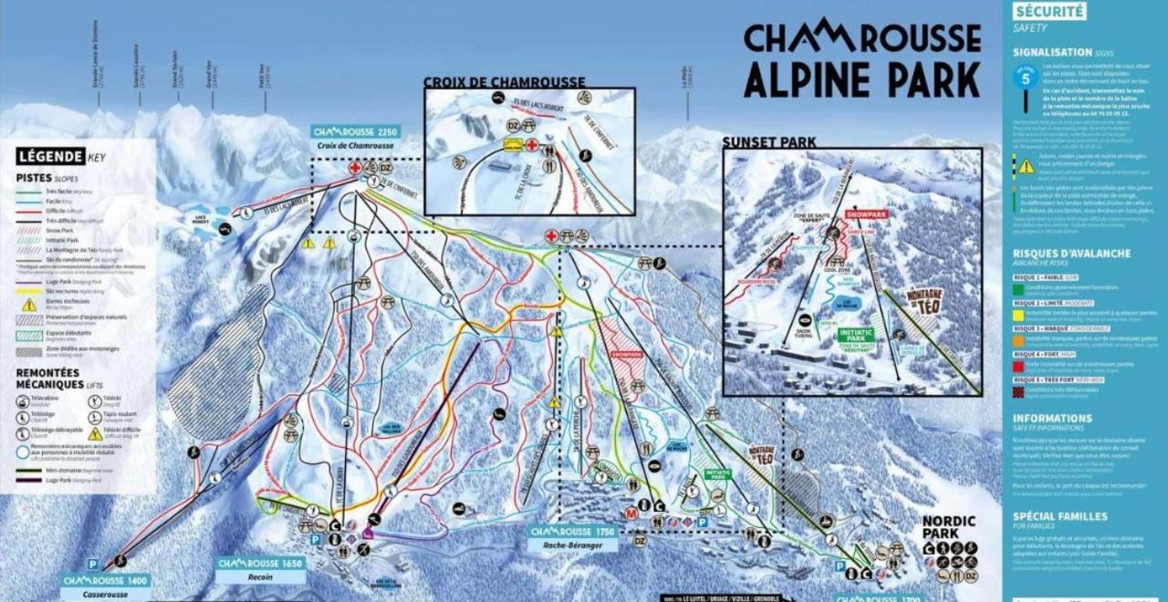 Ferienwohnung Pied De Piste Chamrousse Exterior foto